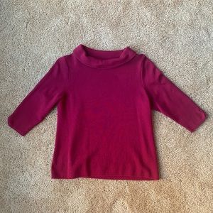 Red Petite Talbots Sweater